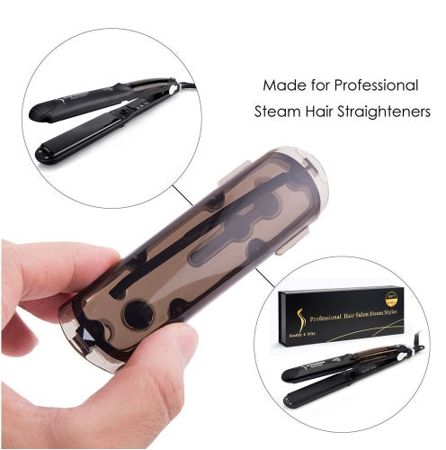 Steam Function Flat Iron Tourmaline Ceramic Vapor Professional Hair Straightener with Argan Oil Infusion Straightening Irons Steam Function Flat Iron Tourmaline Ceramic Vapor Professional Hair Straightener with Argan Oil Infusion Straightening Irons